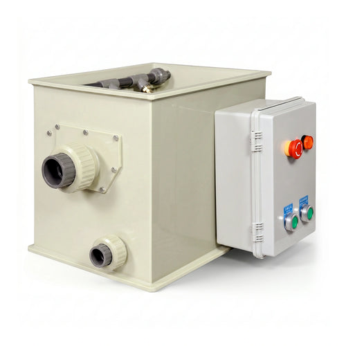 T3 Automatic Rotary Drum Pond Filter | 807 GPH / 719-Gallon (3-Ton) Capacity | Self-Cleaning Backwash, Biochemical Filtration โ Compact Koi Pond & Aquaculture Freshwater Filter System