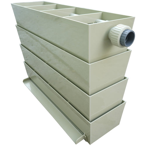 Fish Pond Bakki Shower Trickle Filter Drip Box Filters Ponds Up To 14,400 Gallons At 16,100 Gallons Per Hour(GPH)