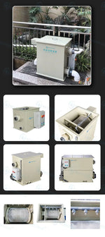 Koi Pond Macro Drum Filtration System Filters Ponds Up To 71,850 Gallons At 80,700 Gallons Per Hour (GPH)