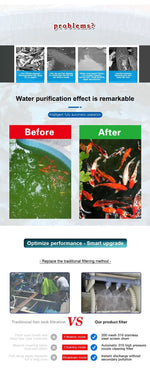 Koi Pond Macro Drum Filtration System Filters Ponds Up To 71,850 Gallons At 80,700 Gallons Per Hour (GPH)