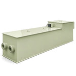 BTS50 Automatic Drum Micro Filter Pond Filtration System | 13,450 GPH / 12,000-Gallon (50-Ton) Capacity | Self-Cleaning, Dual UV40W Sterilizer & Biochemical Filter Media – Commercial Koi Pond & Aquaculture Water Filter