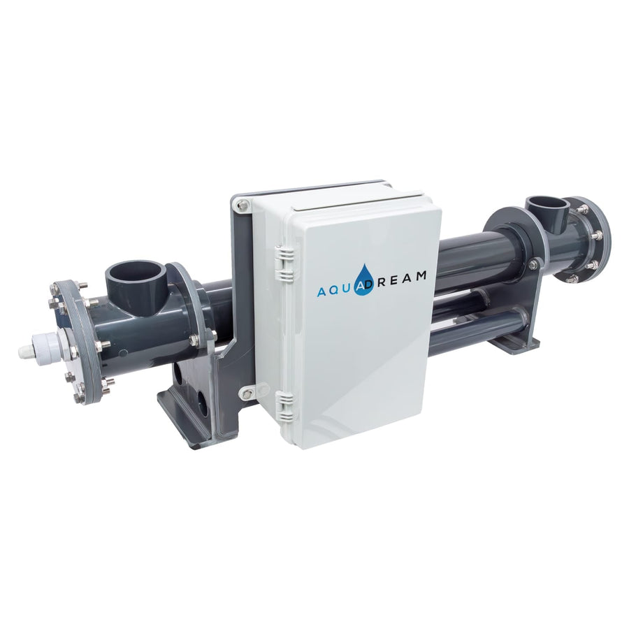 UV Sterilizer Effective Water Treatment System for Pools and Aquaculture with 80 Watt UV Lamp
