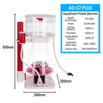 Protein Skimmer 200-500 Gal Ocean Coral Reef Fish Saltwater Aquarium Pump