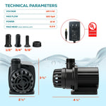 24V DC Eco Marine Aquarium Wave Water Pump 320 GPH