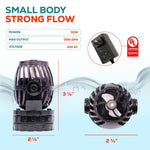 24V DC Sine Wave Maker Pump 1600 GPH - Aquarium, Coral Reef, Ponds