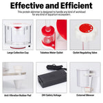Protein Skimmer 100-210 Gal Ocean Coral Reef Fish Saltwater Aquarium Pump