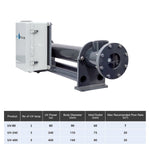 UV Sterilizer High-Efficiency Water Treatment System for Pools and Aquaculture with 240-Watt UV Lamps