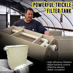 Fish Pond Bakki Shower Trickle Filter Drip Box Filters Ponds Up To 14,400 Gallons At 16,100 Gallons Per Hour(GPH)