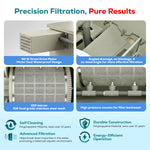 T30 Automatic Rotary Drum Pond Filter | 8,070 GPH / 7,194-Gallon (30-Ton) Capacity | Self-Cleaning Backwash & Biochemical Filtration – Large Koi Pond & Commercial Aquaculture Drum Filter System