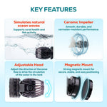 24V DC Sine Wave Maker Pump 1600 GPH - Aquarium, Coral Reef, Ponds