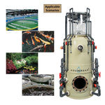 STP-750 Protein Skimmer with Ozone-Enhanced Sterilization – High-Capacity Water Treatment for Ponds and Aquaculture