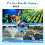 5810 GPH External & Submersible Pond Pump 250W Variable Frequency with External Controller