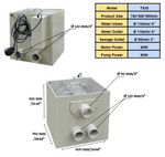 Pond Submerged Macro Drum Filter Filters Ponds Up To 7,185 Gallons At 8,000 Gallons Per Hour (GPH)
